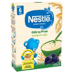 Каша з ніжною клітковиною Wellbeing, +6 місяців, 250 г, 250 г, Nestle