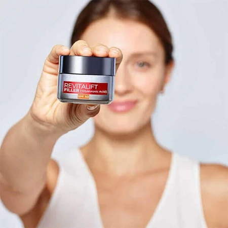 L Oreal Paris Revitalift Filler [HA] SPF50 Интенсивный антивозрастной крем для лица, 50 мл: цены и характеристики