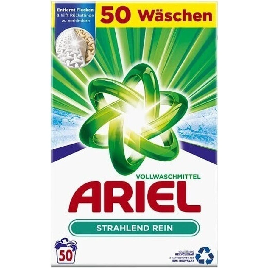 Пральний порошок Ariel Powder Universal+ 1×3,25 кг, пральний порошок: ціни та характеристики