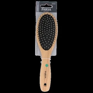 Деревянная расческа Beauty с металлическими штифтами с пластиковым покрытием, Parsa