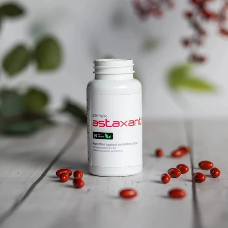 Zerex Astaxanthin 1×60 cps, пищевая добавка: цены и характеристики