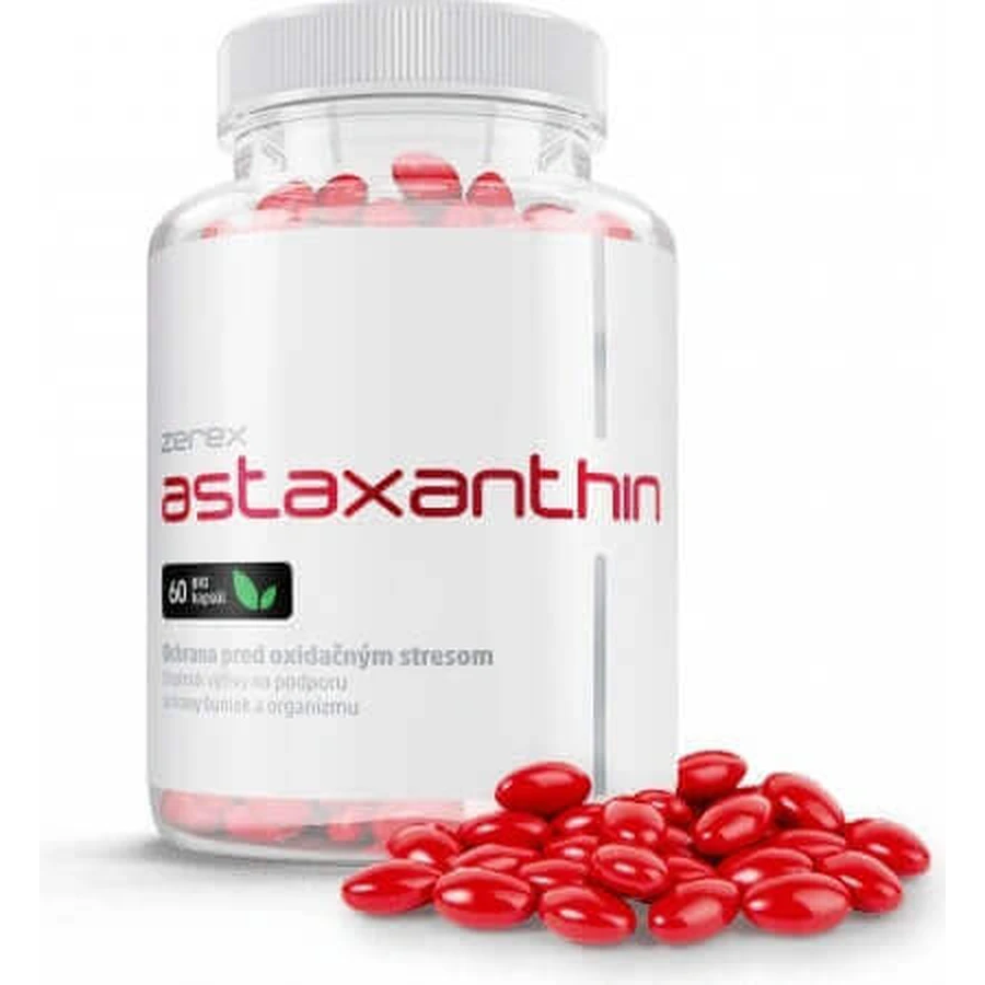 Zerex Astaxanthin 1×60 cps, пищевая добавка: цены и характеристики
