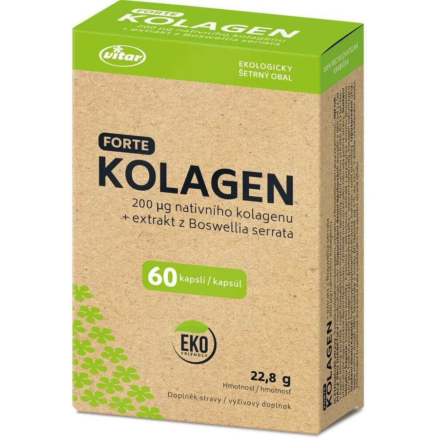 Vitar ECO Колаген Форте 60 капсул: ціни та характеристики