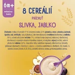 Sunar mliena kaa с 8 злаками слива, яблоко 210 г: цены и характеристики