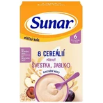 Sunar mliena kaa с 8 злаками слива, яблоко 210 г: цены и характеристики