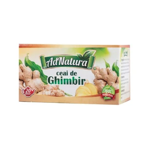 Імбирний чай, 20 пакетиків, Adnatura