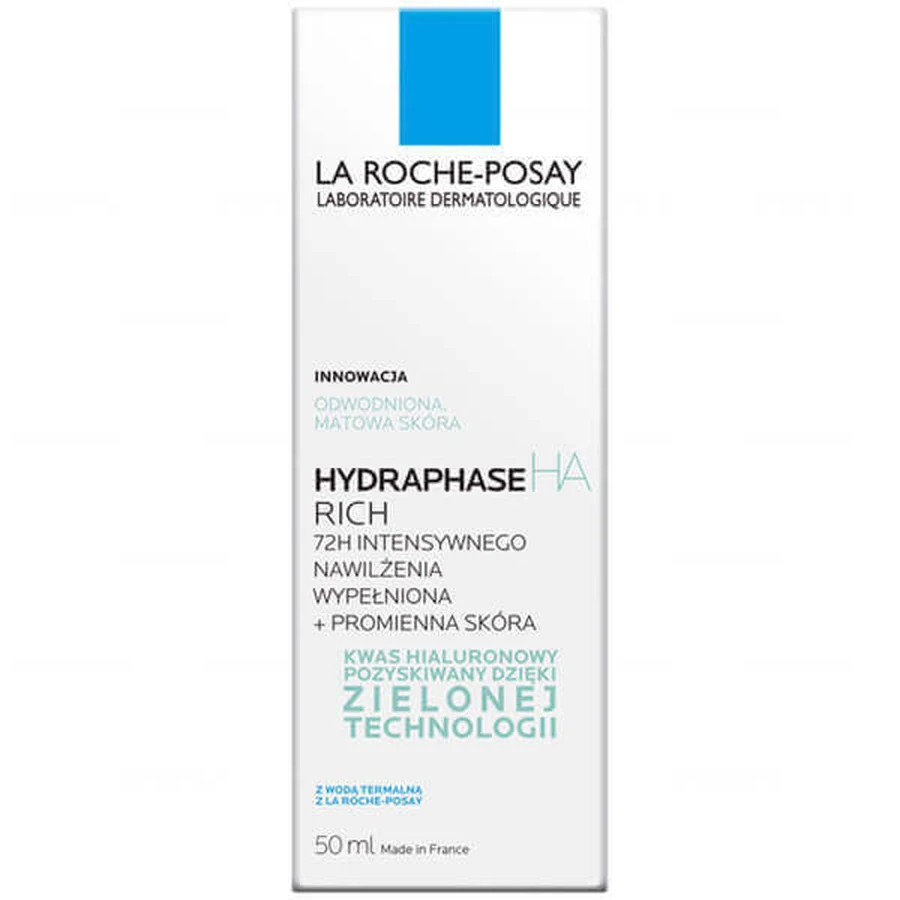 La Roche-Posay, Hydraphase HA Rich, крем, 50 мл: ціни та характеристики