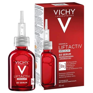 Vichy, Liftactiv Specialist B3 Сироватка для зменшення гіперпігментації та зморшок з 5% ніацинамідом, 30 мл