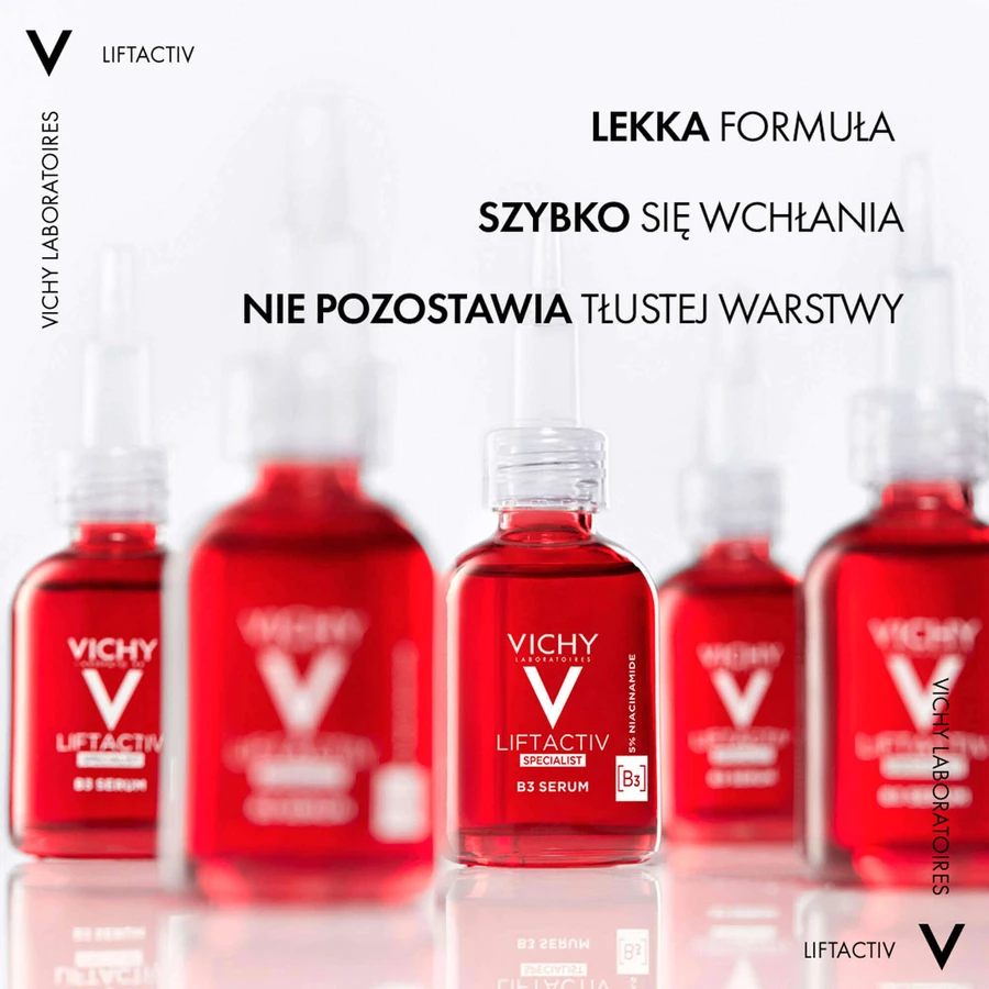 Vichy, Liftactiv Specialist B3 Сироватка для зменшення гіперпігментації та зморшок з 5% ніацинамідом, 30 мл: ціни та характеристики