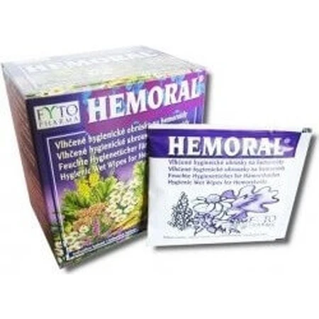 FYTO HEMORAL влажные салфетки 1×20 шт, влажные салфетки: цены и характеристики