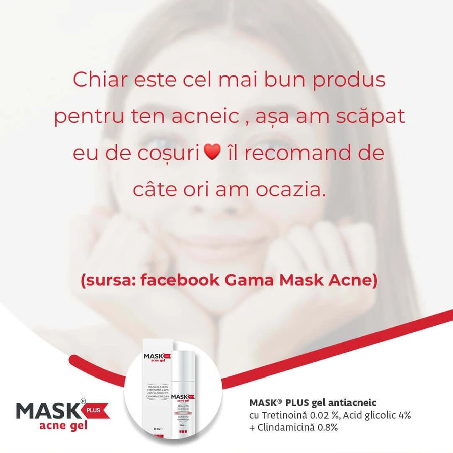 Гель Маска Плюс Solartium Mask Plus Acne Gel , 30 мл: ціни та характеристики