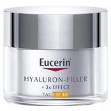 Eucerin Hyaluron-Filler, денний крем проти зморшок з гіалуроновою кислотою, для всіх типів шкіри, SPF 30, 50 мл РОЗБИТА УПАКОВКА