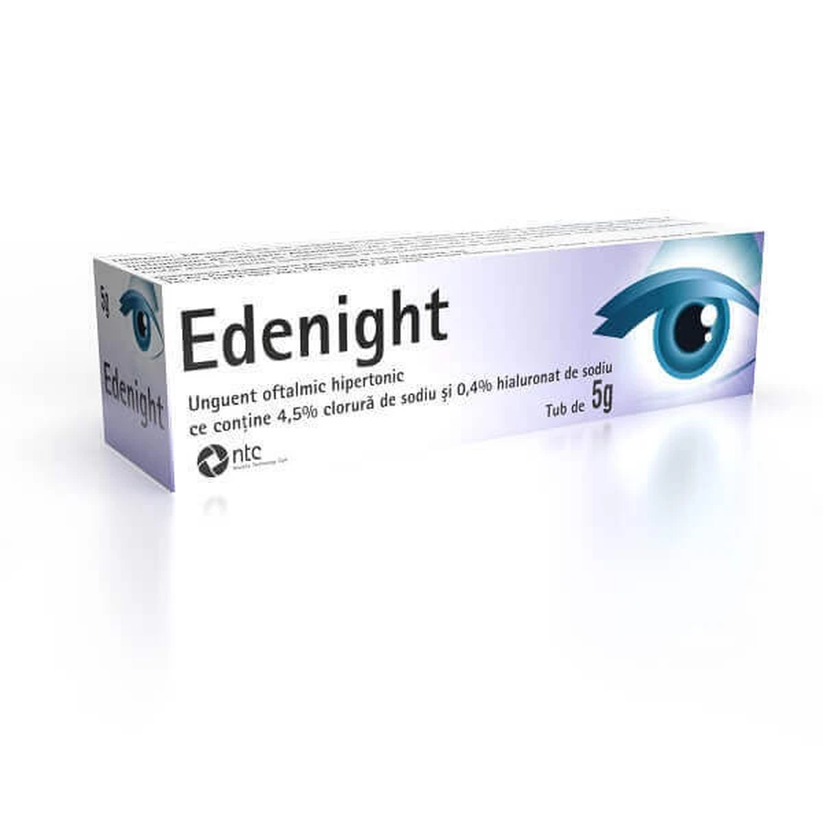 Гипертоническая глазная мазь EdeNight, 5 г, Magnapharm: цены и характеристики
