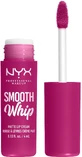 NYX Professional Makeup Smooth Whip Matte Lip Cream 09 Baby Frosting Matte Liquid Lipstick, 4 мл