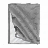 Одеяло двойное трикотажное, 80x100 см, антрацит, Tuxi