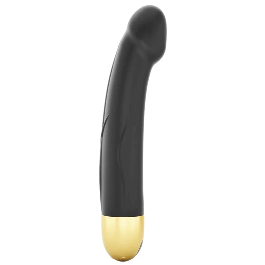Dorcel Real Vibration M 2.0, реалістичний вібратор, чорно-золотий: ціни та характеристики