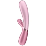 Satisfyer Hot Lover, вібратор-зайчик з підігрівом, керований додатком, рожевий: ціни та характеристики