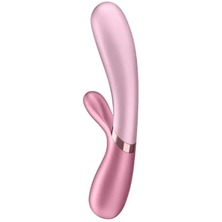 Satisfyer Hot Lover, вібратор-зайчик з підігрівом, керований додатком, рожевий