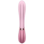 Satisfyer Hot Lover, вібратор-зайчик з підігрівом, керований додатком, рожевий: ціни та характеристики