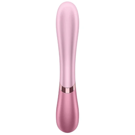 Satisfyer Hot Lover, вібратор-зайчик з підігрівом, керований додатком, рожевий: ціни та характеристики