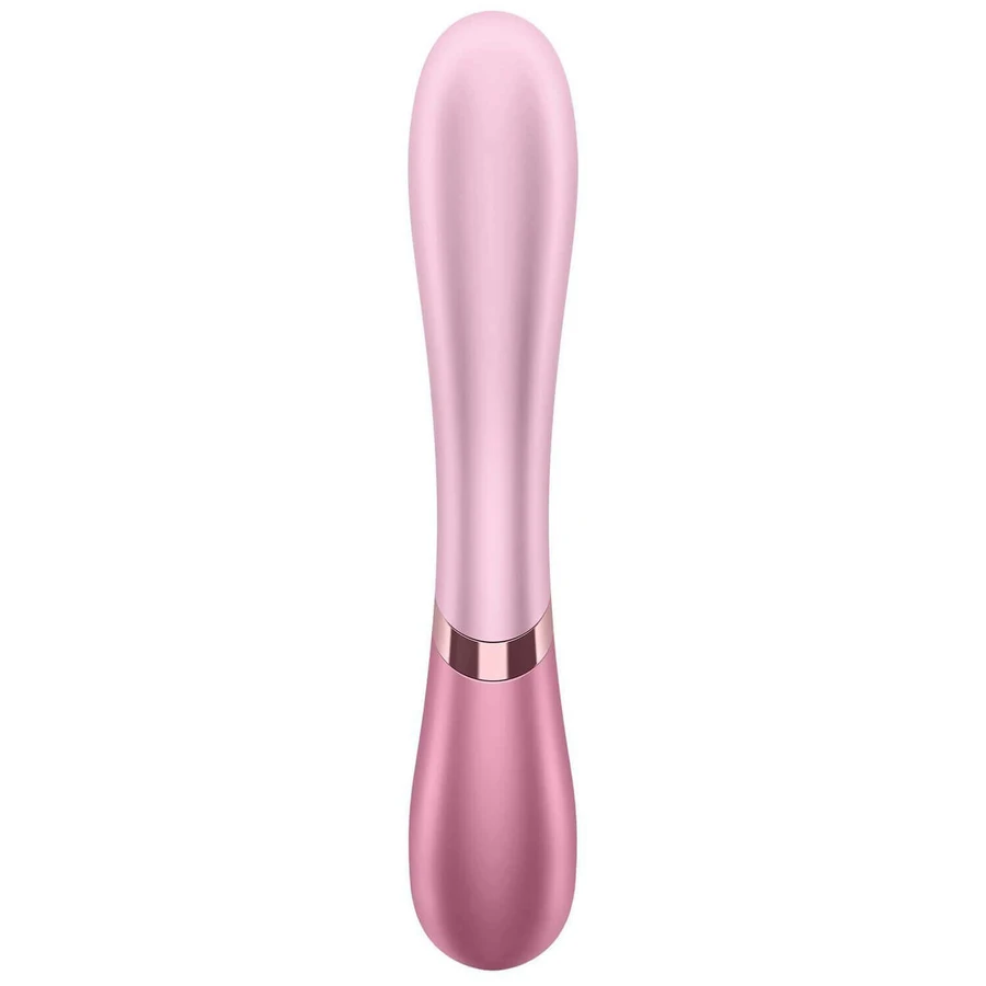 Satisfyer Hot Lover, вібратор-зайчик з підігрівом, керований додатком, рожевий: ціни та характеристики