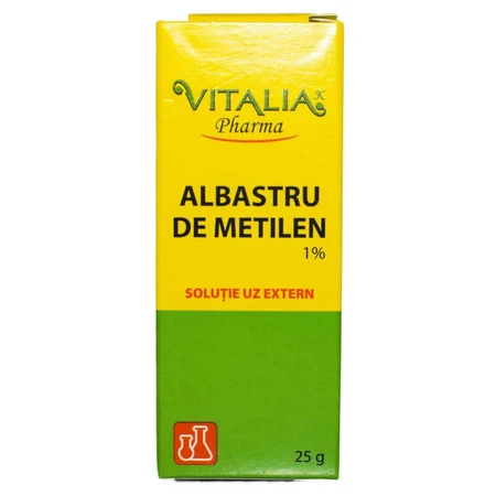 Метиленовий синій 1%, Vitalia, 25 г: ціни та характеристики