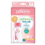 Набор бутылочек и аксессуаров Dr. Browns Options+ с широким горлышком, розовый, Dr. Browns