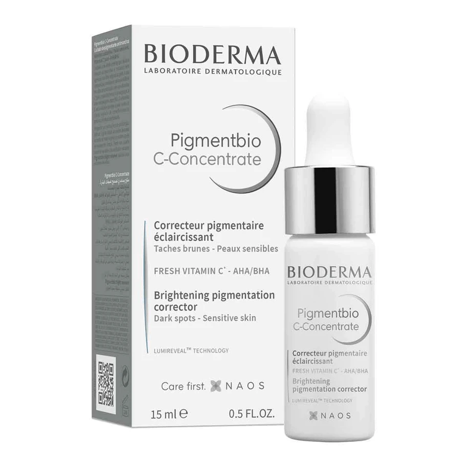 Bioderma Pigmentbio C-Concentrate осветляющий концентрат с витамином С для уменьшения обесцвечивания 15 мл: цены и характеристики