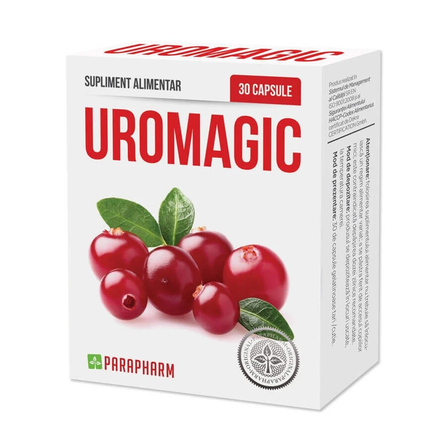 Уро-Магик Parapharm Uro-Magic, 30 капсул: цены и характеристики