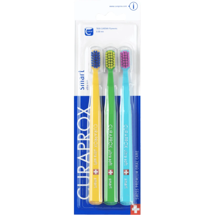 Curaprox CS Smart 7600 Smart Ultra м'який 3 шт: ціни та характеристики