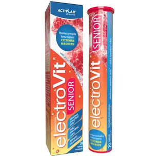 ElectroVit Senior, малина, 20 шипучих таблеток
