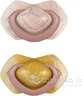 Canpol babies Набір симетричних силіконових пустушок GOLD 18м+ рожевий 1×2 шт, силіконова пустушка