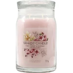 Yankee Candle Signature велика свічка Pink Cherry & Vanilla 1×567 г, ароматична свічка: ціни та характеристики