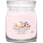 Yankee Candle Signature велика свічка Pink Cherry & Vanilla 1×567 г, ароматична свічка: ціни та характеристики