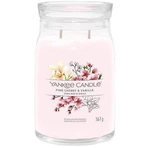 Yankee Candle Signature велика свічка Pink Cherry & Vanilla 1×567 г, ароматична свічка: ціни та характеристики