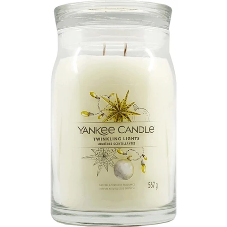 Yankee Candle Signature велика свічка Pink Cherry & Vanilla 1×567 г, ароматична свічка: ціни та характеристики