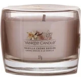 Yankee Candle - Вотивная свеча в стекле Vanilla Creme Brulee 1×37 г, ароматическая свеча