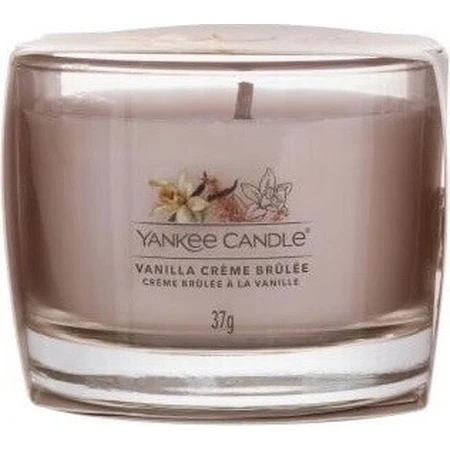Yankee Candle - Вотивная свеча в стекле Vanilla Creme Brulee 1×37 г, ароматическая свеча: цены и характеристики