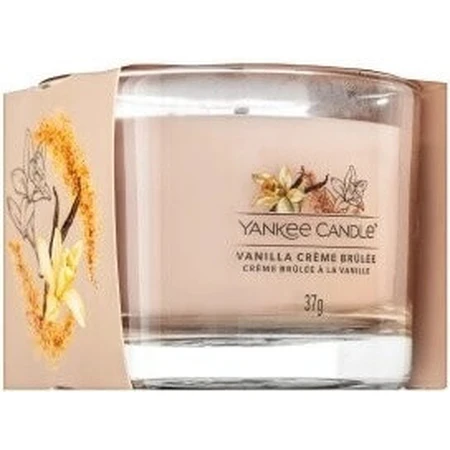 Yankee Candle - Вотивная свеча в стекле Vanilla Creme Brulee 1×37 г, ароматическая свеча: цены и характеристики