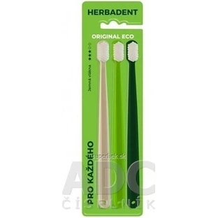 HERBADENT Original ECO Toothbrush Gentle 1×1 шт, тонкая зубная щетка