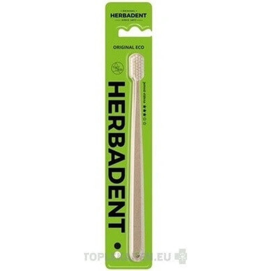 HERBADENT Original ECO Toothbrush Gentle 1×1 шт, тонкая зубная щетка: цены и характеристики