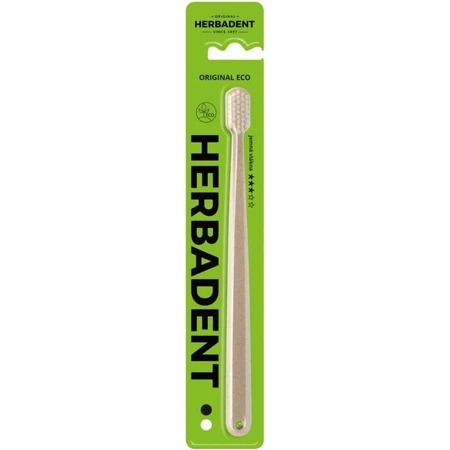 HERBADENT Original ECO Toothbrush Gentle 1×1 шт, тонкая зубная щетка: цены и характеристики
