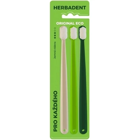 HERBADENT Original ECO Toothbrush Gentle 1×1 шт, тонкая зубная щетка: цены и характеристики
