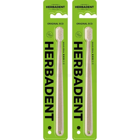 HERBADENT Original ECO Toothbrush Gentle 1×1 шт, тонкая зубная щетка: цены и характеристики