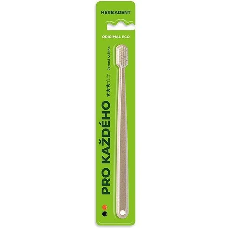 HERBADENT Original ECO Toothbrush Gentle 1×1 шт, тонкая зубная щетка: цены и характеристики