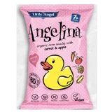 Органічні вареники з яблуком та морквою, +7 місяців, 30г, Little Angel