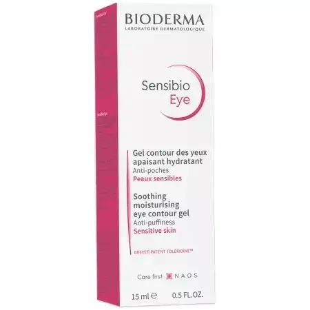 Гель для контуру очей Bioderma Sensibio 15 мл: ціни та характеристики