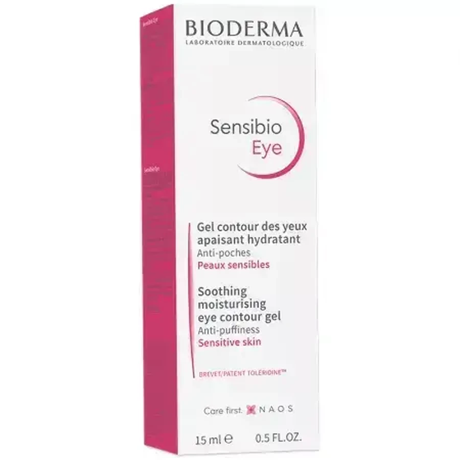 Гель для контуру очей Bioderma Sensibio 15 мл: ціни та характеристики