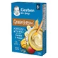 Сухая молочная овсяно-пшеничная каша Gerber Grain & Grow Banana & Mangо, без сахара, после 8 месяцев, 200 г