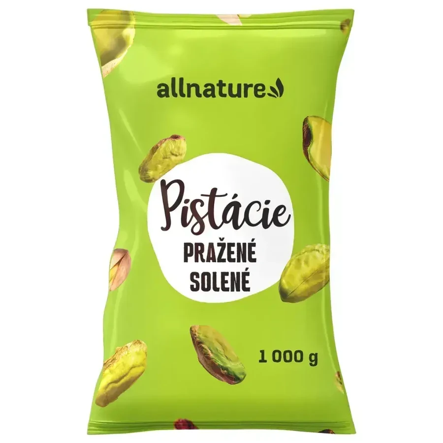 Allnature PISTACHIOS жареные соленые 1×1000 г: цены и характеристики